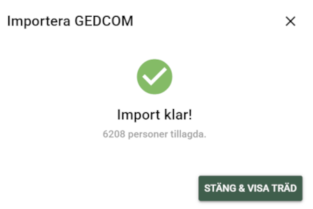 Klart!