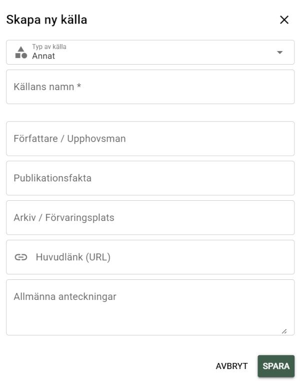 Källförteckning